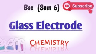 Determination of pH of solution by using glass electrode👍 Bsc sem 6chemistry bscchemistry [upl. by Einnaj636]