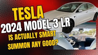 Tesla Full Self Driving  Is Actually Smart Summon Any Good [upl. by Reitrac]