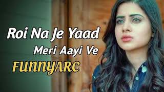 Roi Na Jo Yaad Meri Aayi Ve Song  Bollwood Song sadsong [upl. by Jemy]