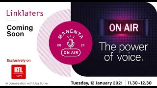 Magenta on air  The power of voice  in conversation with Lisa Burke [upl. by Caryn]