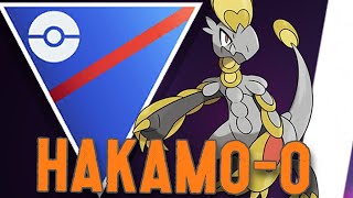 Hakamoo is SNEAKY STRONG in the GREAT LEAGUE  Pokemon GO Battle League [upl. by Nwadahs743]