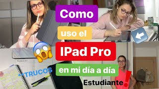 Cómo uso el iPad Pro en el día a día 😱TRUCOS ESTUDIANTES😱📚 [upl. by Notyalc]