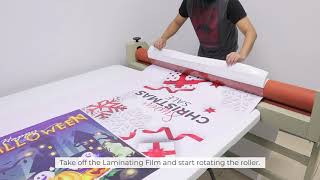 How to use cold laminator [upl. by Shanta290]