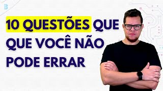 10 QUESTÕES QUE VOCÊ NÃO PODE ERRAR  INFORMÁTICA PARA CONCURSOS [upl. by Cherie53]