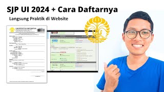 SJP UI 2024  Cara Daftarnya Langsung di Website [upl. by Suiraj]