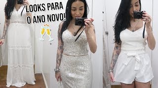 PROVANDO LOOKS PARA O ANO NOVO 2020  CampA [upl. by Esther]