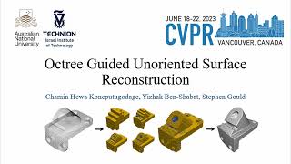 Octree Guided Unoriented Surface Reconstruction CVPR2023 [upl. by Derward]