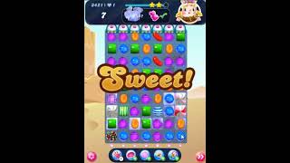 Gameplay Candy Crush Saga Level 3421 Get 3 Stars 16 Moves Complete [upl. by Yenahc]