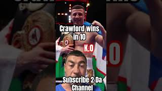 Terrance Crawford KO’s Madrimov in 10Th on Leather 2 Da Face wGNATION amp BBSN boxingnews gnation [upl. by Riker]