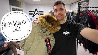 Аляски Alpha Industries обновление Зима 2122  отличия  как купить оригинал [upl. by Boys]