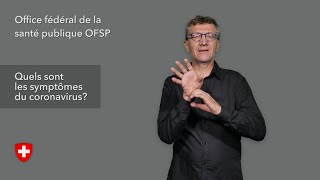 Quels sont les symptômes du coronavirus [upl. by Reddin]