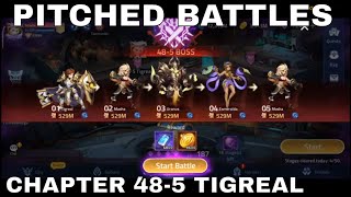 PITCHED BATTLES  CHAPTER 485 TIGREAL ► MOBILE LEGENDS ADVENTURE [upl. by Ashling]