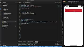 React Native Tutorial 31  How to use Pressable Component in React Native [upl. by Felicle314]