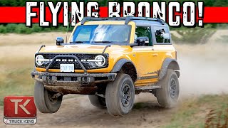 Going BIG OffRoad in a Ford Bronco Wildtrak  Does it Still Live Up to the Hype [upl. by Alrac]