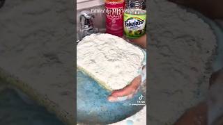 Cleaning paste AsmrBleach ajax pasteVideo Creditspongetok4evr shorts asmr relax satisfying [upl. by Elleiram]