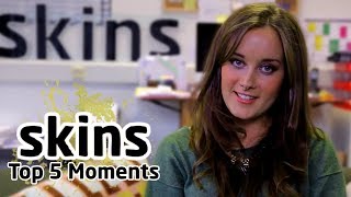 Skins Top 5 Moments  April Pearson Michelle [upl. by Akcirehs890]