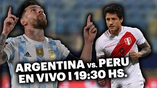 ARGENTINA VS PERÚ ⚽️ VIVILO EN TyC SPORTS  Eliminatorias Catar 2022 [upl. by Anen696]