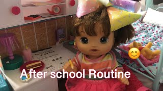 BABY ALIVE Marys after school routine [upl. by Iain]