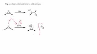 Ring Opening Reactions of Epoxides [upl. by Jenkel]