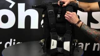 Kriega Backpacks R30 R25 R20 review Johans MC Web TV [upl. by Kohl]