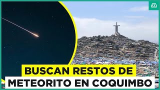 Meteorito cae en Coquimbo Científicos buscan restos de la roca en la región [upl. by Eannaj]