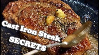 How to Cook Marinated Steak in a Skillet  Great Steaks [upl. by Nnylf]