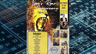 Community Calendar Event  Lions Roar Conference Oct 1720 Living Waters Church Independence IA [upl. by Trebma]