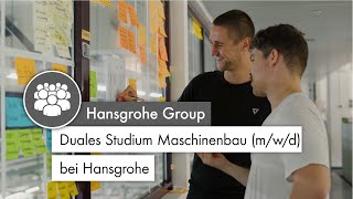 Duales Studium Maschinenbau mwd bei Hansgrohe [upl. by Aerdnahc]