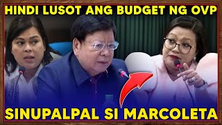 Cong Marcoleta Sinupalpal ng mga Kapwa Congressman Matapos Ipagtanggol ang OVP sa Budget Hearing [upl. by Avraham]