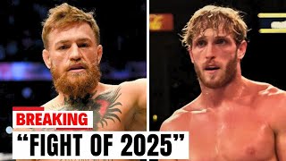 Conor McGregor SHOCKS Fans with Logan Paul Fight Announcement  Boxing 🥊 [upl. by Andria]