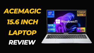 ACEMAGIC 156 inch Laptop Intel 12th Gen Alder Lake N95 Review [upl. by Obie650]