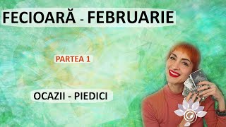 FECIOARĂ FEBRUARIE  Ocazii ProvocăriP1 Zodii de PĂMÂNT Tarot [upl. by Shandy]