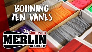 Merlin Archery REVIEW No 14  Bohning Zen Vanes [upl. by Nerraj73]