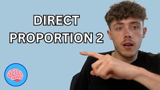 Direct Proportion  Part 2  GCSE Maths [upl. by Seuqirdor]