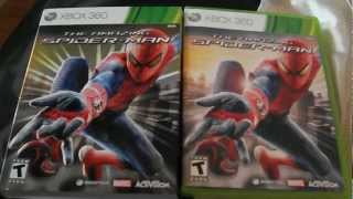 The Amazing SpiderMan Xbox 360 Game Unboxing [upl. by Ettenav]