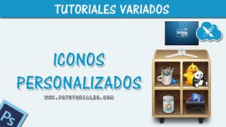 Iconos personalizados  Photoshop Tutorial [upl. by Stedman]