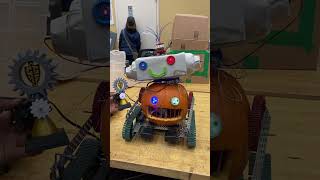 Robotic Pumpkin for Showcase at Chavez HS [upl. by Nelleus160]