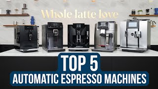 Top 5 Favorite Automatic Espresso Machines of 2021 [upl. by Walsh]