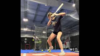 Ashley Scott Hitting Session 61824 [upl. by Behl73]