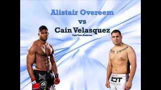 Alistair Overeem vs Cain Velasquez  Fight Video  Prediction [upl. by Otsugua]