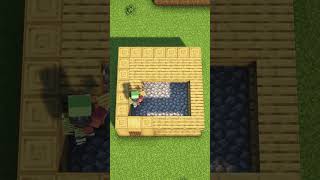 Minecraft Starter House🏠 shorts [upl. by Ikim]