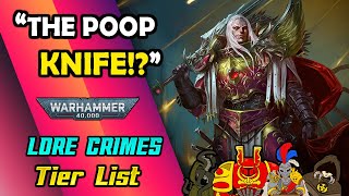 PRIMARCH WEAPONS RANKED w Dutch40KGuy REMASTER LOREMASTER TIER LISTS  Lorecrimes Podcast [upl. by Kylstra]