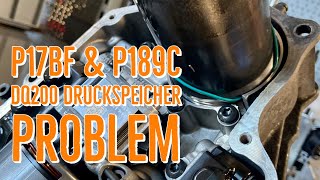 P17BF amp P189C Druckspeicher Problem beheben bei 7Gang DSG Getriebe DQ200 [upl. by Kirsti917]