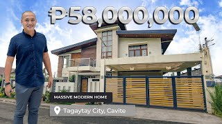 House Tour 209  Modern Contemporary Home for sale in Tagaytay City [upl. by Sarah]