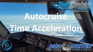 PMDG 777 Tutorial Autocruise and Time Acceleration  Real Airline Pilot [upl. by Alica]