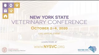 Learn about the unique programming of the virtual 2020 New York State Veterinary Conference [upl. by Chrystel806]