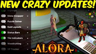 MOBILE RUNELITE PERFOMANCE OVERHAUL QOL BUG FIXES amp MUCH MORE  GIVEAWAY │AloraRSPS [upl. by Lluj]