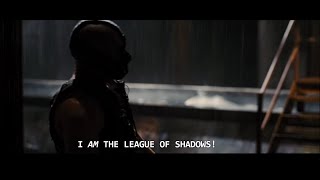 Bane vs Batman 2  quotI AM the league of shadowsquot  The dark knight rises  Bane 10 [upl. by Zaslow753]