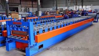 Klip Lokclip lock Roofing Panel Roll Forming MachineLysaght style [upl. by Atikihc]