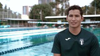 Erick Gordillo representara a GuatemalaEnParís2024 en 200 metros combinado en natación 🏊🏼 [upl. by Lenka]